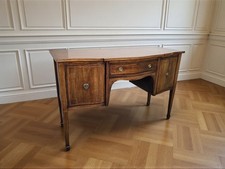 An Antique Edwardian Mahogany Bow Fronted Sideboard ~Delivery Available~