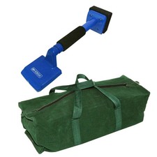 Voche® Blue Knee Kicker Carpet Stretcher Fitting Laying Tool & Canvas Tool Bag