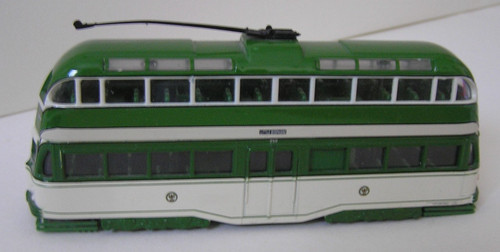 Corgi balloon tram destination - balloon,