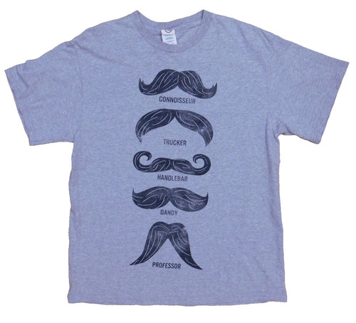 Moustache tshirt tee - moustache, shirt