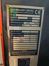 Side Tracker Multi Directional Reach Electric Fork Lift Truck