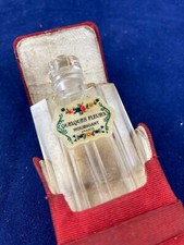 Antique Scent Bottle Quelques Fleurs by Houbigant c1920 - Basket of Flowers