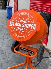 cement mixer lid cap cover Splashstoppa Splash Stoppa  Stopper mixer cleaner 