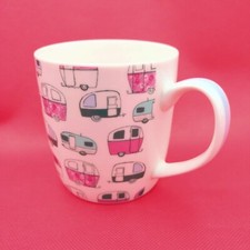 Home Caravan Design Coffee Tea Mug Porcelain Mug Fun Camping Mug Gift Cup