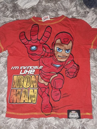 Red marvel iron - man, t-shirt