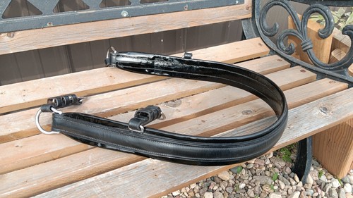 Patent leather driving harness - driving,