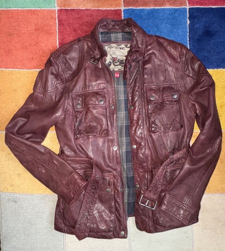 Joe browns mens real leather