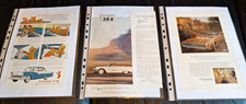 AMERICAN FORD CAR ADVERTS JOBLOT X6 1956-69