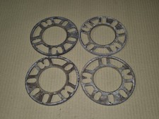 x4 Universal 5mm Aluminium Alloy Wheel Spacer Set