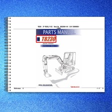 TAKEUCHI TB230 Excavator Parts