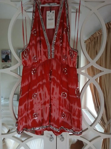 Collection zara red chiffon - collection,