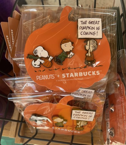 Brand new starbucks - new, peanuts