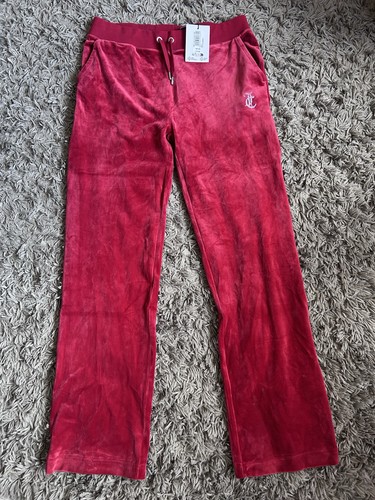 Juicy couture red velour - red,