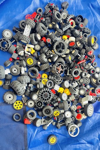 Lego 1kg wheels tyres - wheels, axels