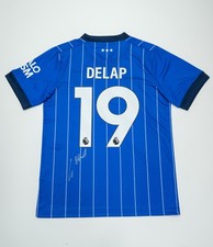 Liam Delap Signed Ipswich Town Shirt Autograph AFTAL COA – Rare Collectible