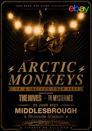 Arctic monkeys middlesbrough - monkeys,