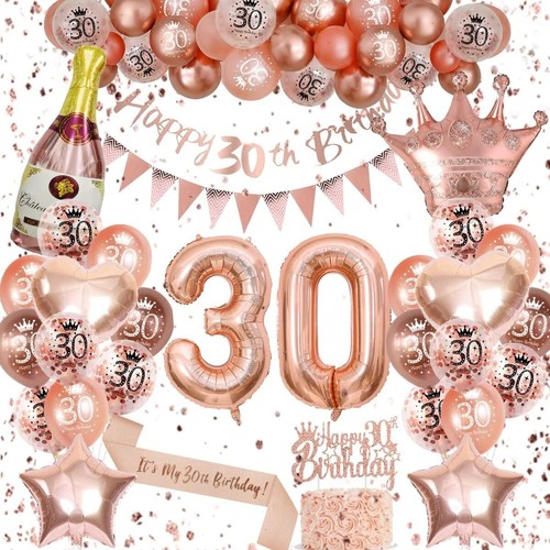 30th birthday decorations - 30th,
