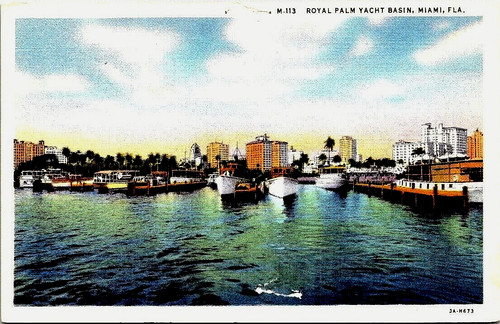Postcard miami florida - postcard,