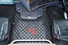 Eco leather floor mats - floor, set-