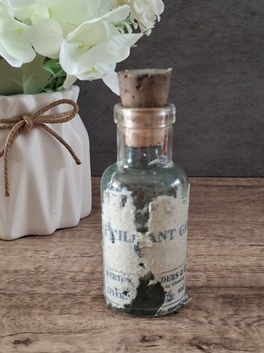 Vintage clear glass - clear, 4oz