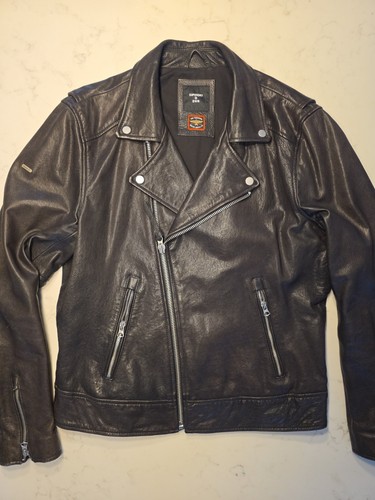 Superdry leather moto biker - ,