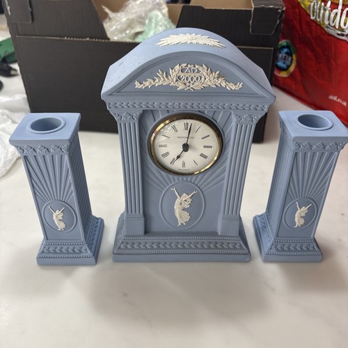 Wedgwood pale blue jasperware - blue,