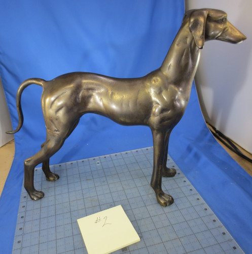 Bronze whippet greyhound - bronze,