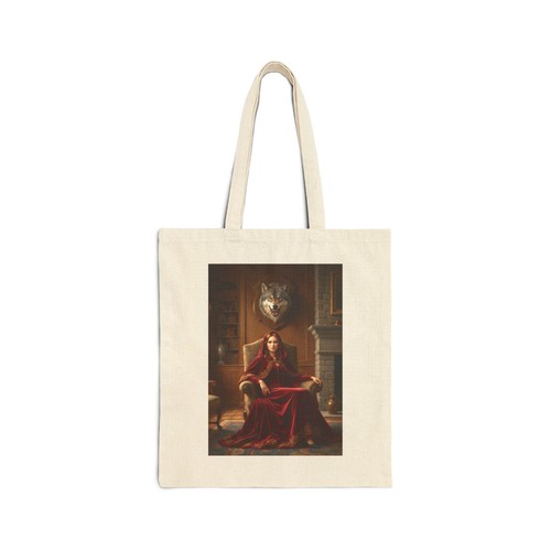 Red riding hood tote bag - red,