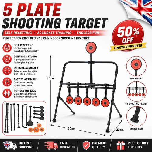 Air rifle shooting target self - air,