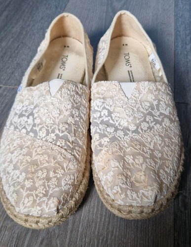 Toms women flat shoes size - toms, 6