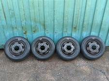LTI TAXIS TX4 SET OF 4 16" STEEL WHEELS WITH TYRES