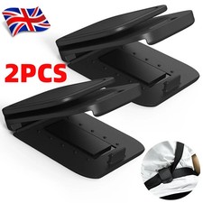 2X Car Auto Seat Belt Strap Comfort Adjuster Clips Neck Supports Clamp Clip