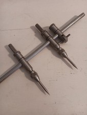 Moore & Wright Catalogue No. 710 12" Beam Trammel Divider Set Sheffield England 