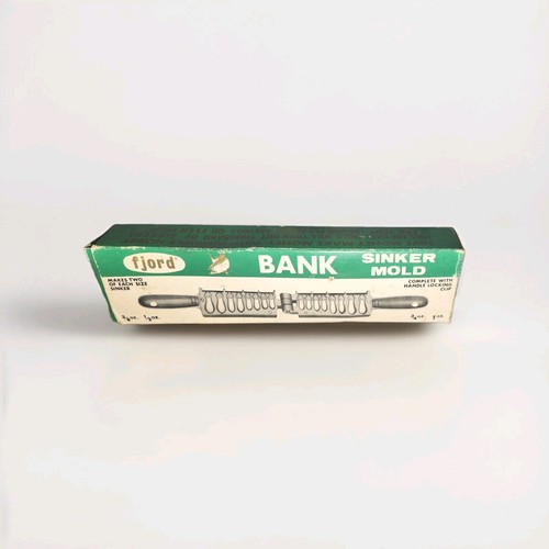 Fjord bank sinker - mold, 8
