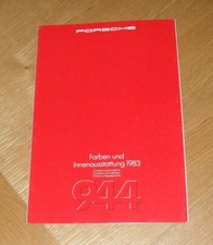 Porsche 944 Interior &