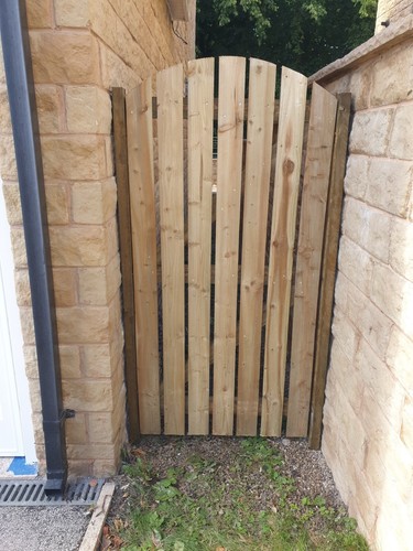 Wooden gates garden - gates, made