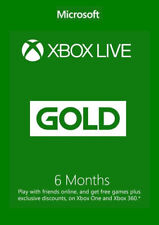 6 Month Xbox Live Gold aka