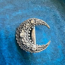 antique metal rhinestone