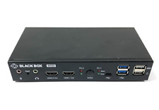 Job Lot 2x Black Box 4k KVM Switch Display Port HDMI DP dual KVD200-2H 4K60