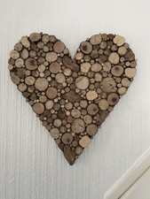 Driftwood heart large - driftwood,