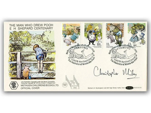 Christopher milne hand signed - milne,