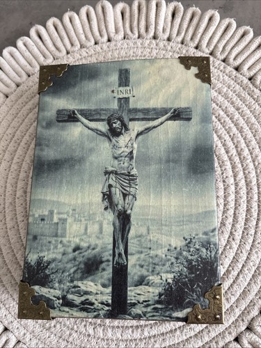 Handmade jesus christ crucifix - handmade,