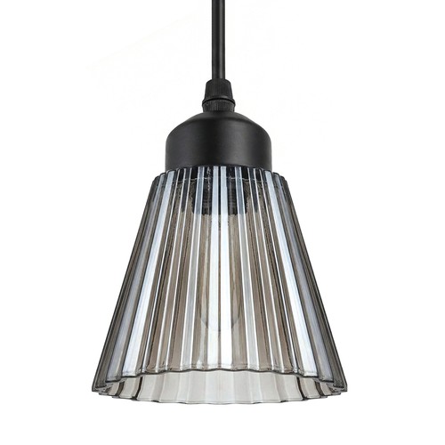Modern glass ceiling lamp - glass,