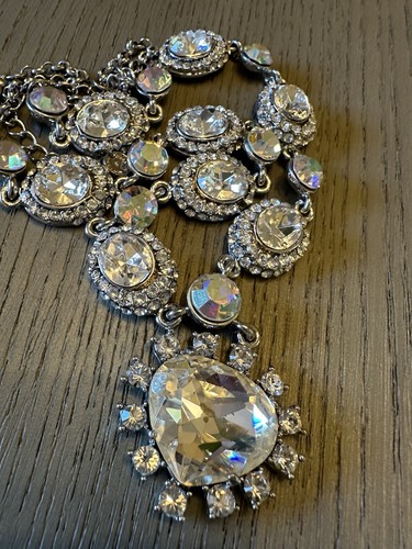 Butler and wilson silver tone - and,