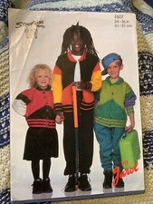 STREETWISE CHUNKY BY JAROL CHILD’S JACKET KNITTING PATTERN