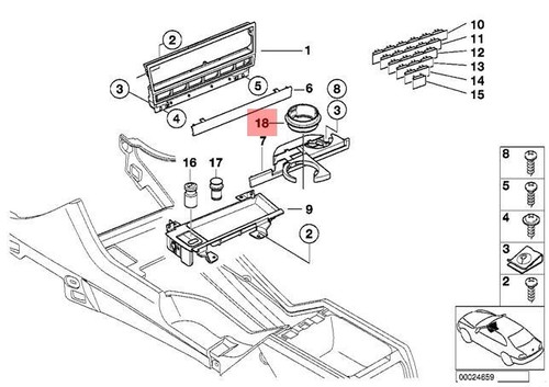 Genuine bmw e39 center - genuine,