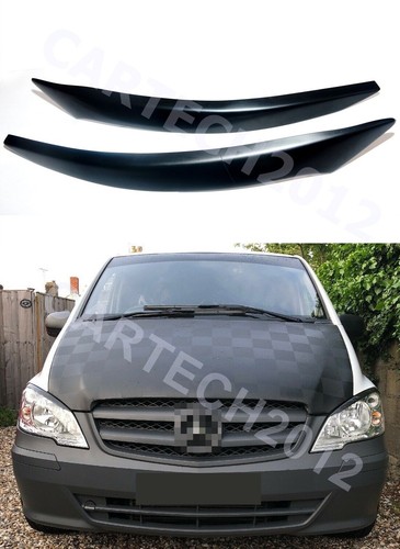 Headlight eyebrows mercedes - headlight,