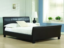Sleigh 4ft6 double bed king - double,