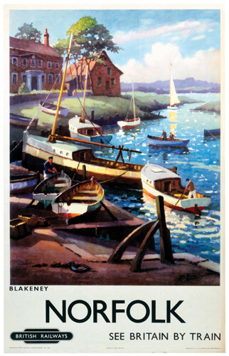 Vintage blakeney boats - vintage,
