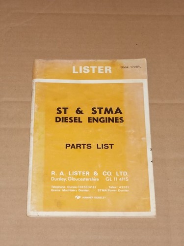 Lister diesel engine - lister, &